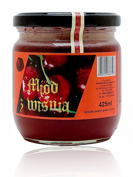 Miód z wiśnią